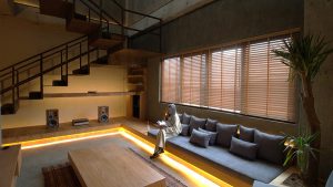 معماری ویلا صخره ای