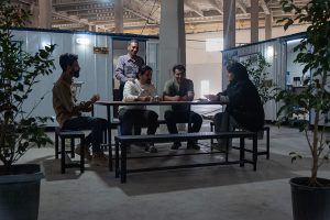 طراحی دفترکار موقت شرکت ساختمان سازی سورنا