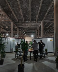 طراحی دفترکار موقت شرکت ساختمان سازی سورنا