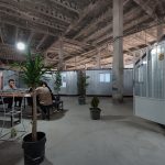 طراحی دفترکار موقت شرکت ساختمان سازی سورنا