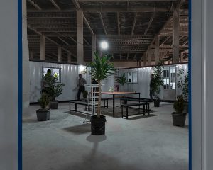 طراحی دفترکار موقت شرکت ساختمان سازی سورنا