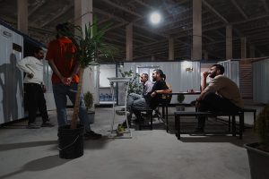 طراحی دفترکار موقت شرکت ساختمان سازی سورنا