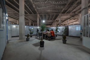 طراحی دفترکار موقت شرکت ساختمان سازی سورنا