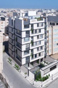 معماری ساختمان مسکونی یازده
