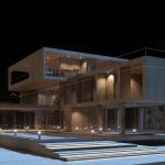 معماری ویلا سب دار