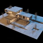 معماری ویلا سب دار