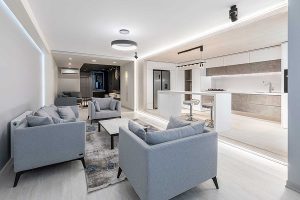 بازسازی داخلی آپارتمان فریم