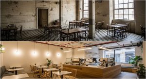 بازسازی کافی شاپ قدیمی