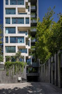 معماری ساختمان مسکونی بوتیک