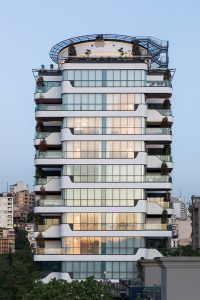 معماری مجتمع مسکونی چهارباغ دشتی