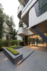 معماری مجتمع مسکونی چهارباغ دشتی