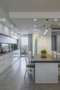 معماری خانه ای رو به پارک