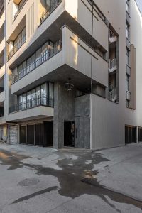 معماری خانه ای رو به پارک