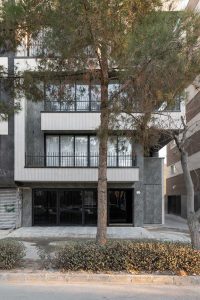 معماری خانه ای رو به پارک