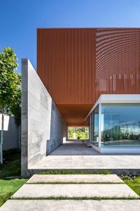 معماری ویلا ازبرون