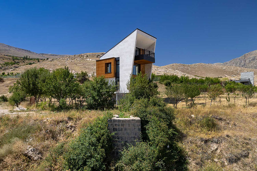 معماری خانه باغ ابرا