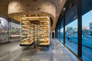 طراحی فروشگاه انبار پنیر فرمانیه