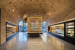 طراحی فروشگاه انبار پنیر فرمانیه