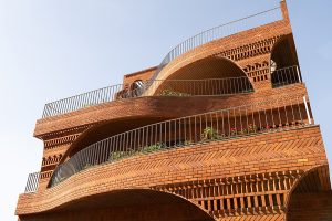 کاربرد آجر در نما مسکونی