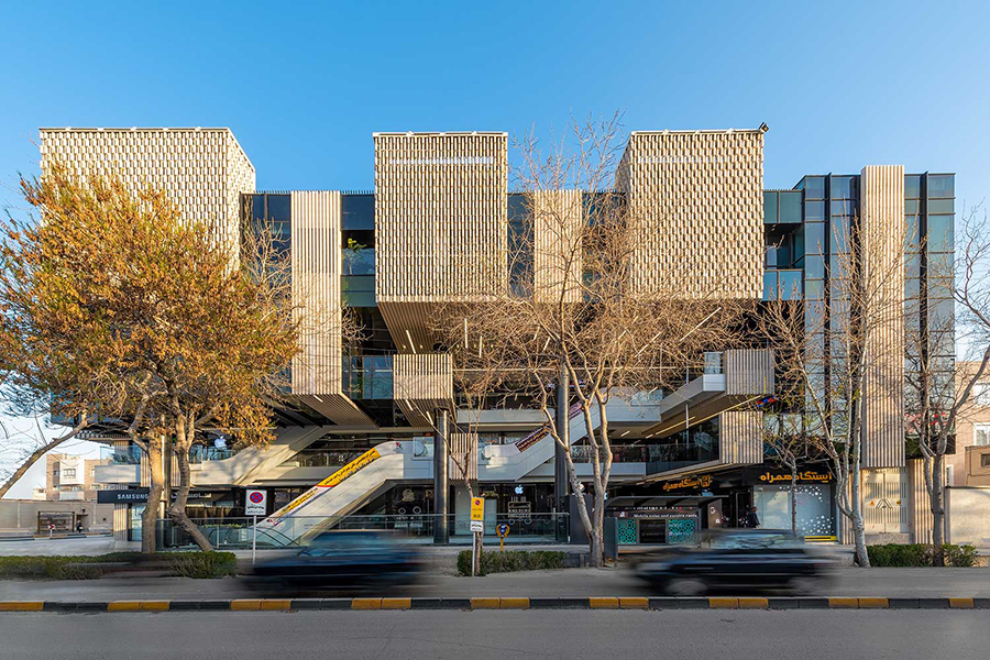 معماری ساختمان اداری تجاری شهر دیجیتال