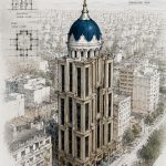 طراحی برج دروازه بین الملل