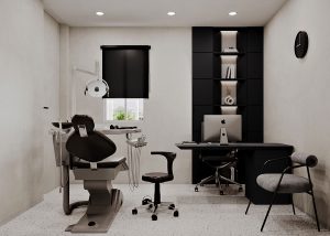 طراحی داخلی مطب دندانپزشکی خدادوست