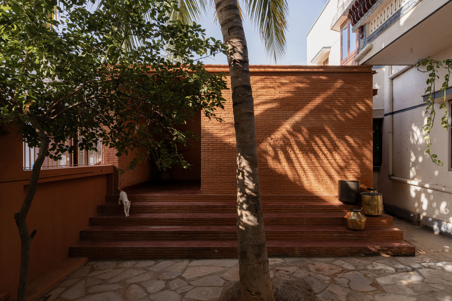 آجر بومی در ساخت خانه ویلایی