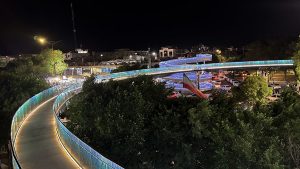 طراحی پل عابر ماه شهر