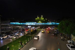 طراحی پل عابر ماه شهر