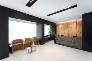 طراحی کلینیک زیبایی درخشش خاموش