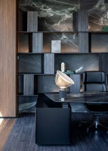 طراحی داخلی دفترکار مدیریتی