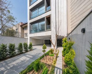 معماری ساختمان مسکونی طاها
