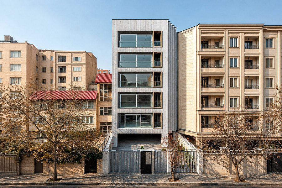 معماری ساختمان مسکونی طاها